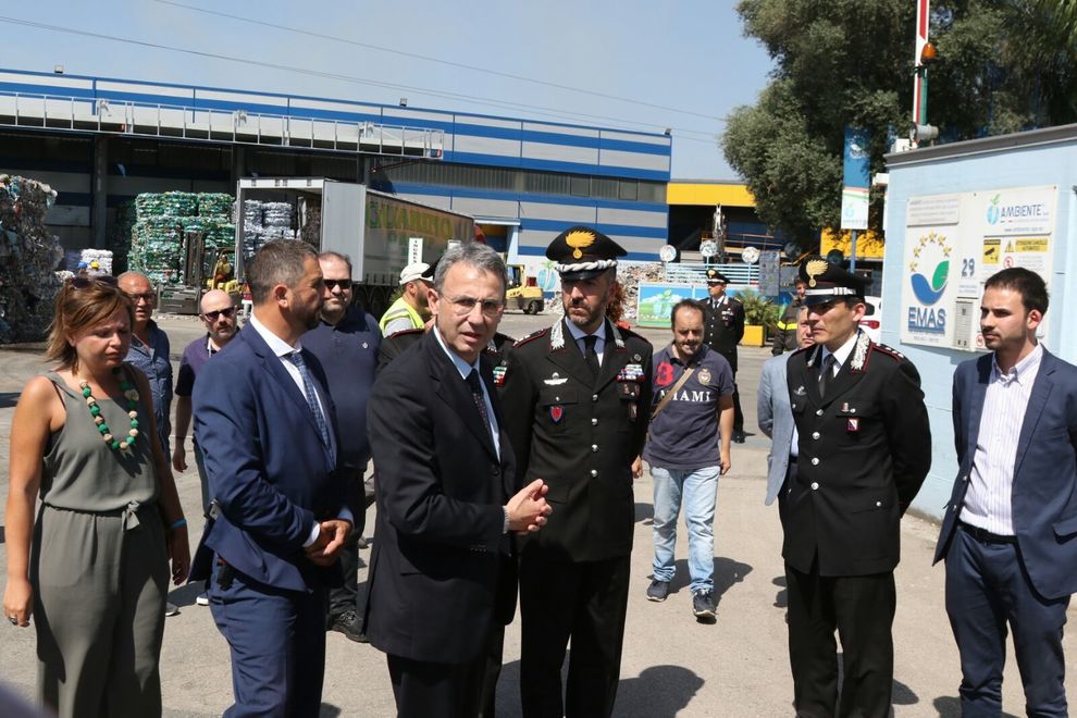sergio costa a san vitaliano oggi