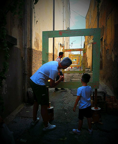 Somma Vesuviana, gli “angeli delle lucerne”: il backstage