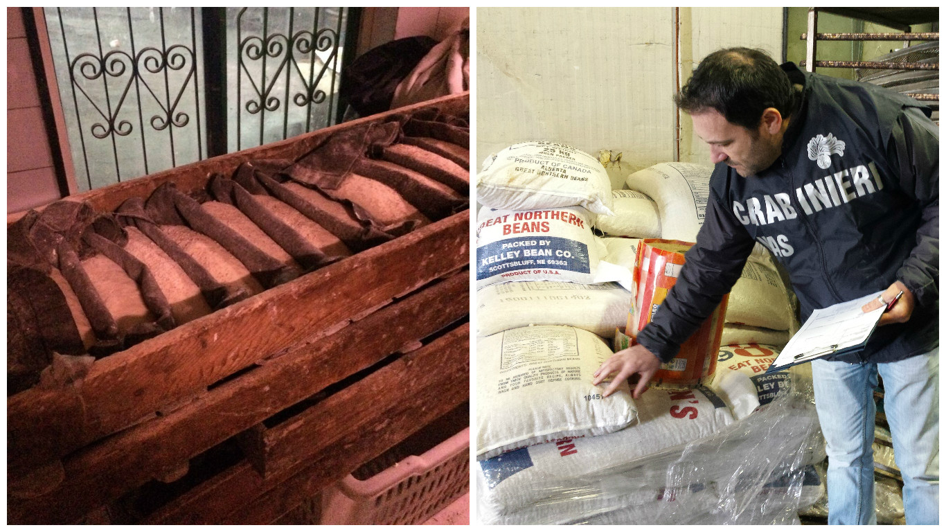 “Scarsa igiene”: i NAS sequestrano una tonnellata e mezza di materiali in un panificio di Brusciano. Raffica di sigilli anche a Napoli, Bacoli e Ischia