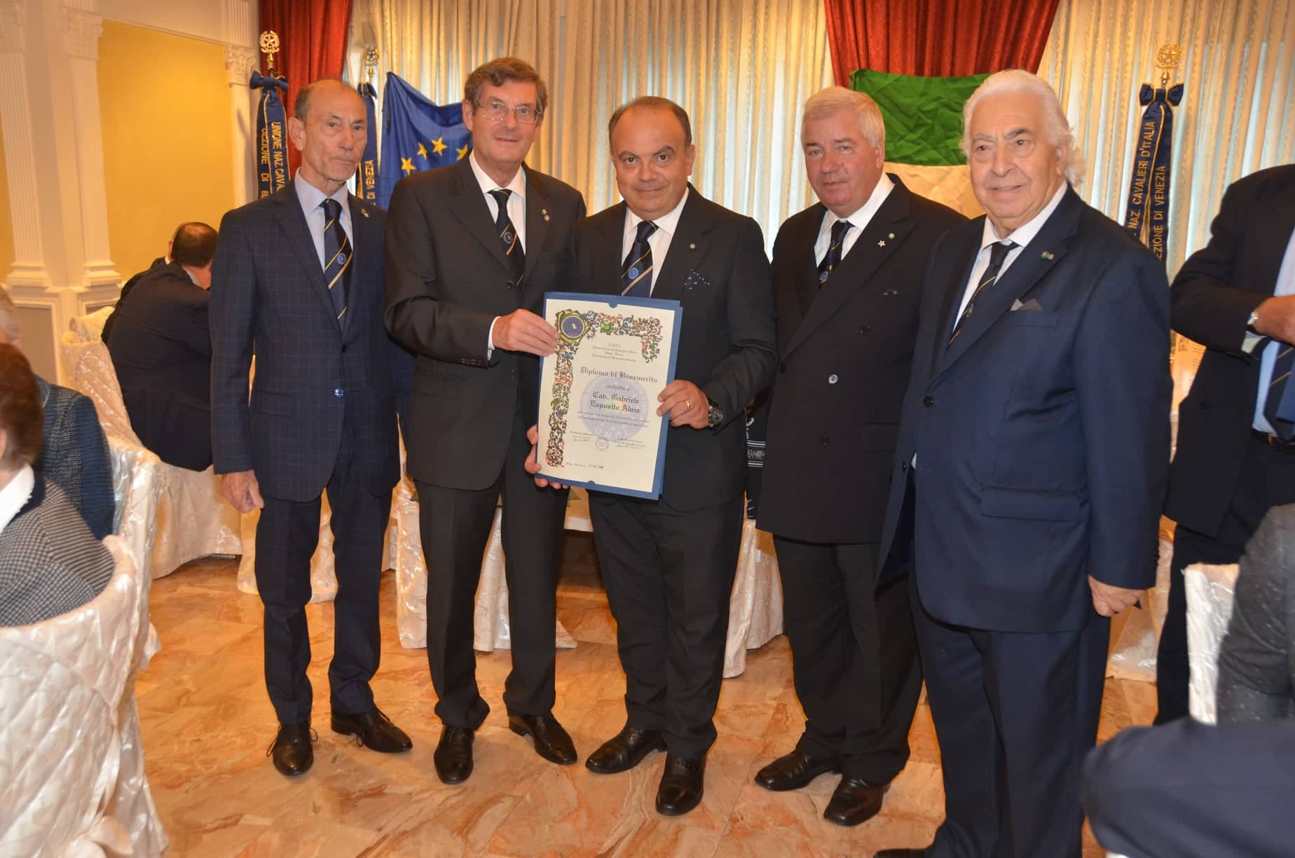 Somma Vesuviana, Gabriele Esposito Alaia premiato dall’Associazione Nazionale Cavalieri d’Italia
