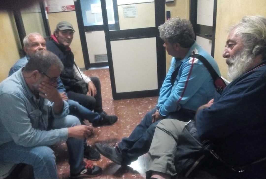 i licenziati fca nella questura di roma