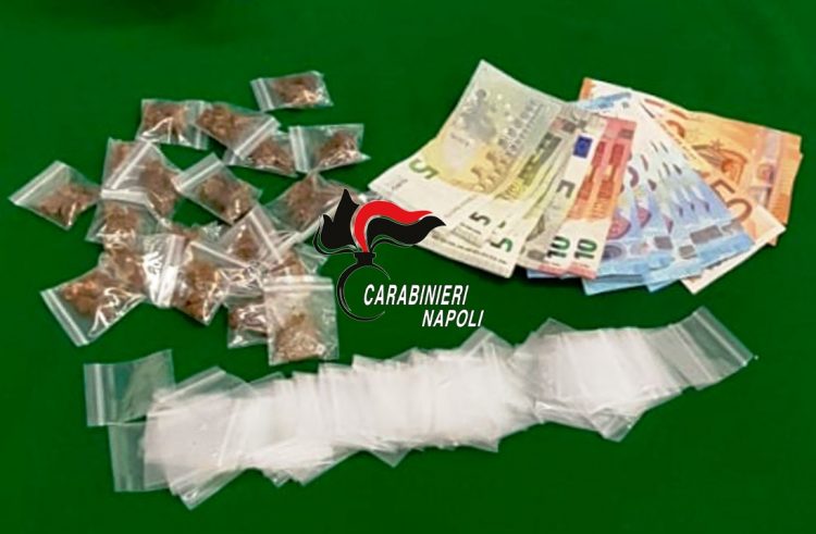 Sant’Antonio Abate, fermato un 40enne in scooter: era in possesso di marijuana
