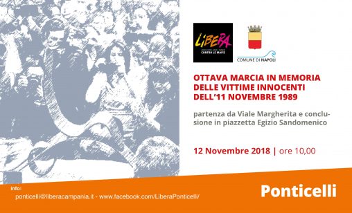 Ottava giornata in memoria delle vittime della strage di Ponticelli dell’11 novembre 1989