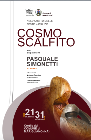 “Cosmo Scalfito”, esposizione temporanea dell’opera d’arte realizzata dallo scultore Pasquale Simonetti