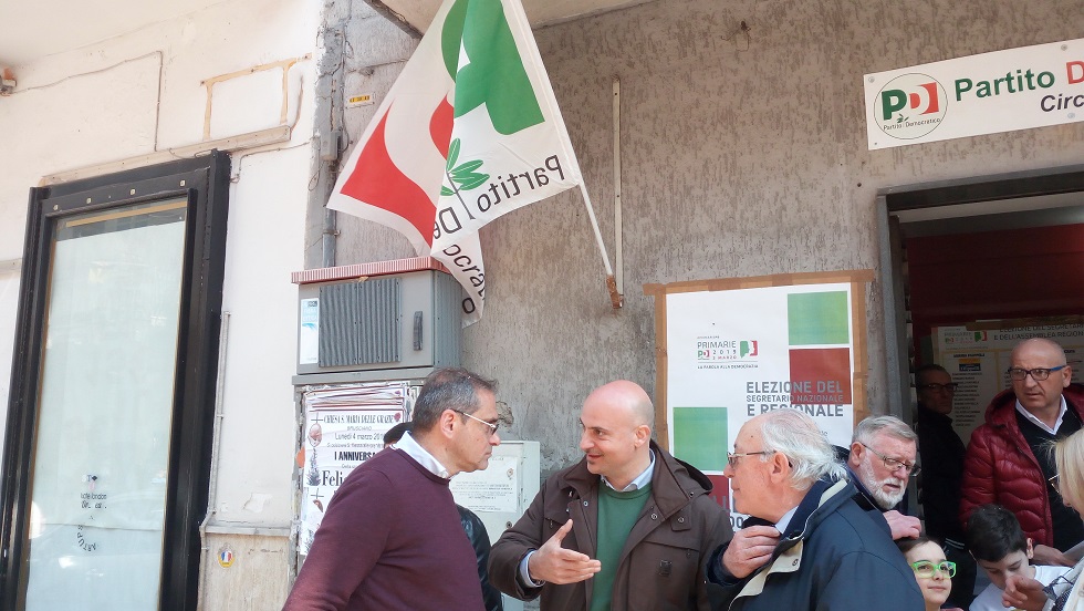 Brusciano, i risultati delle Primarie Pd: 439 cittadini al voto