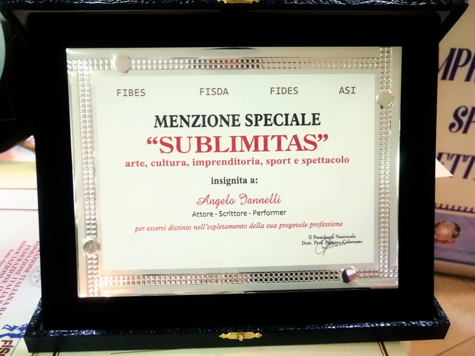 Premio Sublimitas, riconoscimento per Angelo Iannelli “il Pulcinella della legalità”