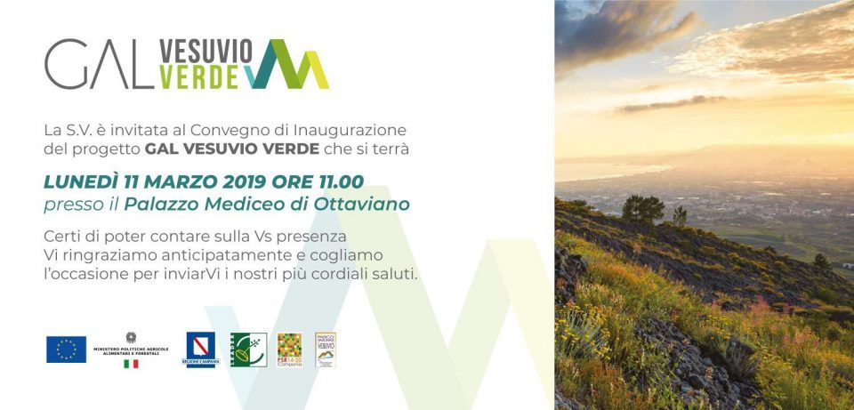 Gal “Vesuvio Verde”, lunedì convegno d’inaugurazione al Palazzo Mediceo