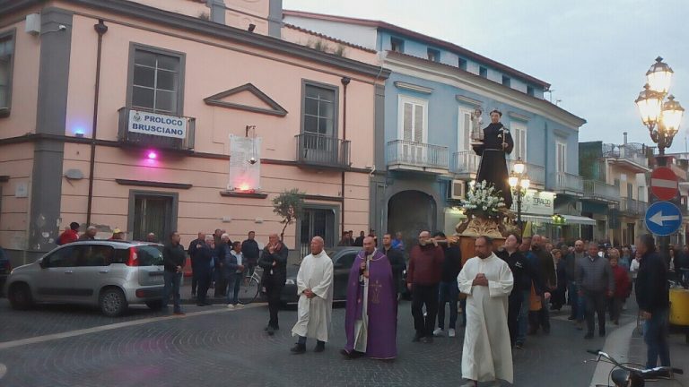 Brusciano: Peregrinatio Antoniana e condoglianze al Popolo dello Sri Lanka
