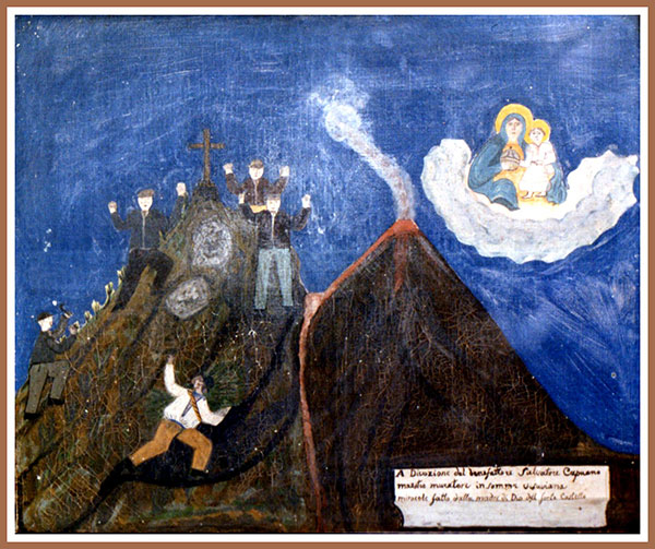Somma Vesuviana,  i riti della Montagna e il culto di Mamma Schiavona