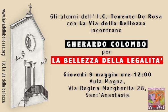 “La bellezza della legalità”, gli alunni dell’I.C. “Tenente Rosa” incontrano Gherardo Colombo