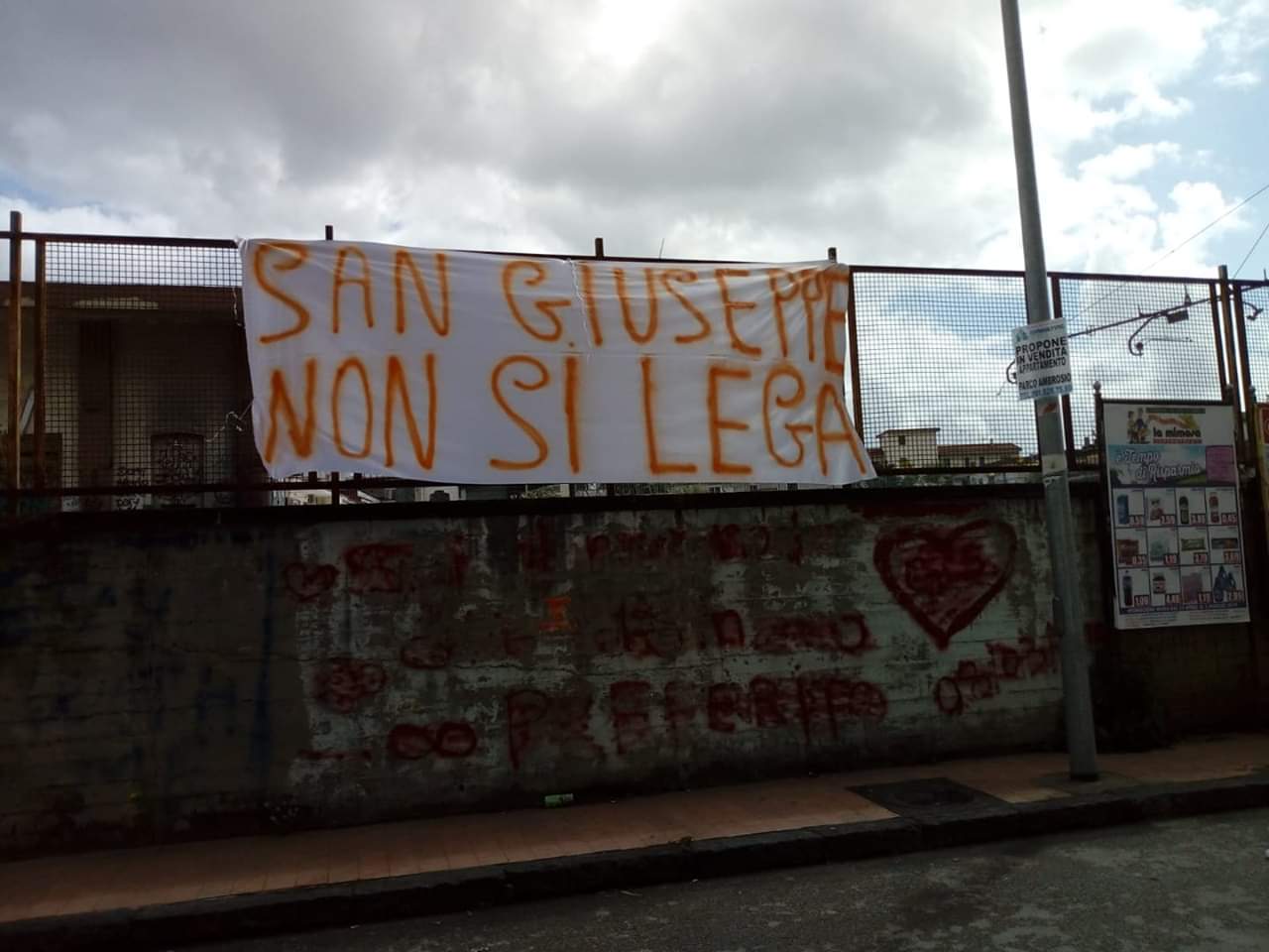Salvini a San Giuseppe Vesuviano, la protesta di Rinascita Vesuviana