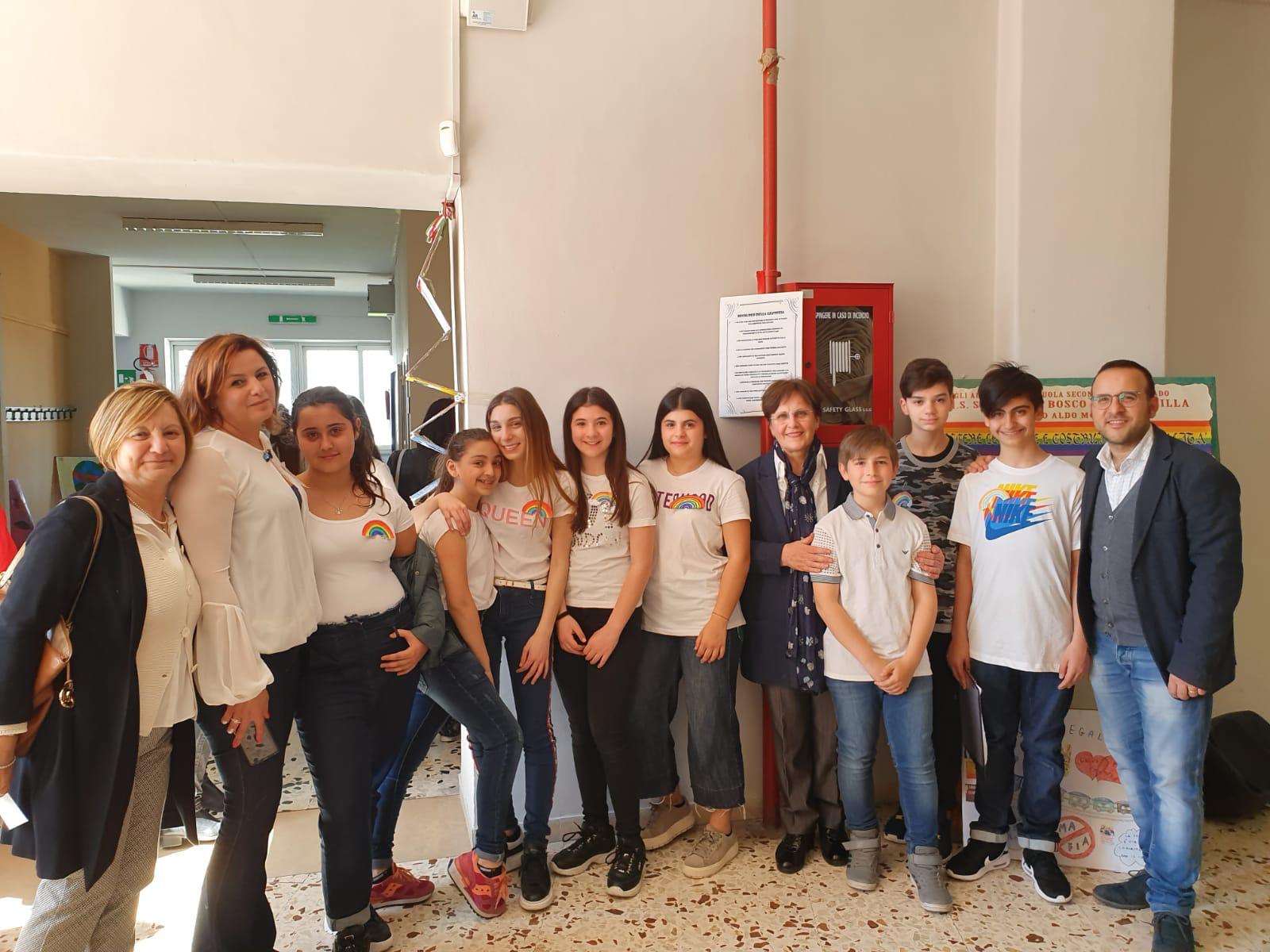 Somma Vesuviana, gli alunni della “San Giovanni Bosco – Summa Villa” ricordano le vittime della mafia