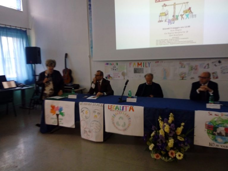 Sant’Anastasia, a scuola di legalità con il magistrato Gherardo Colombo