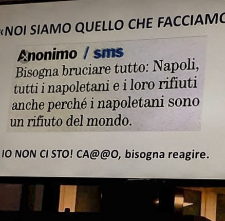 Tiberina Pomigliano, la frase messa dal direttore sui pannelli della fabbrica
