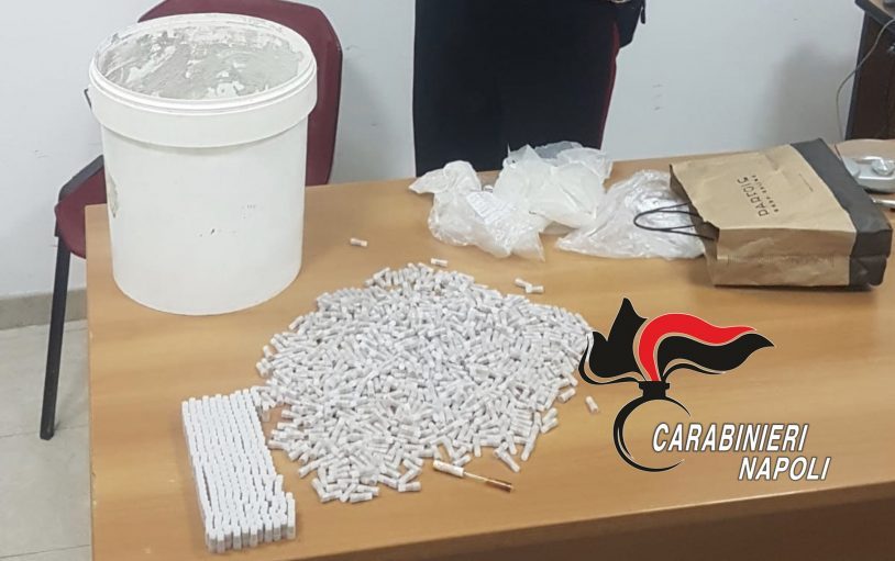 Caivano, droga nel Parco Verde: sequestrati 900 grammi di eroina
