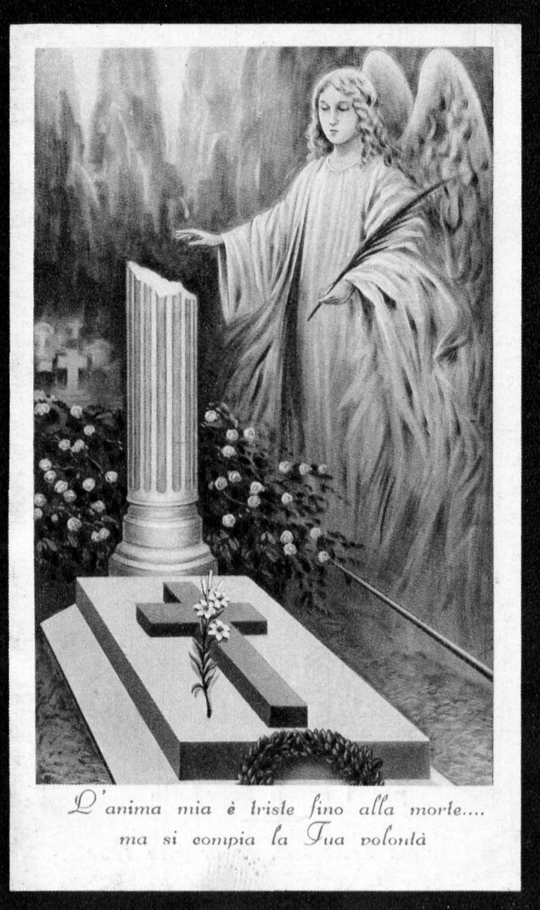 Requiescat in pace: viaggio storico tra i ricordini di lutto dei defunti