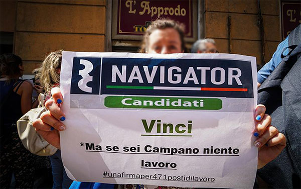 Navigator Campani: da lunedì inizia lo sciopero della fame davanti alla sede della Regione