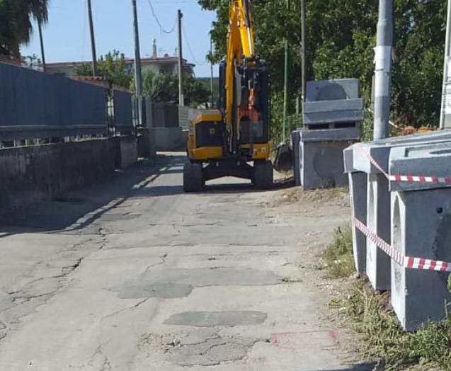 Sant’Anastasia, arrivano le fogne nella masseria Guadagni