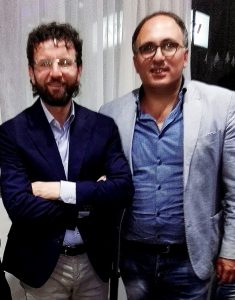 a sx il sindaco lettieri a dx l'assessore iorio_