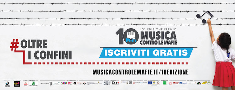 Musica contro le mafie: aperte le iscrizioni alla 10° edizione del concorso