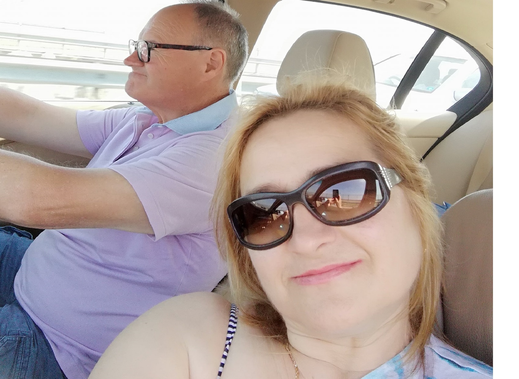 Nina e Nunzio in una recente immagine estiva