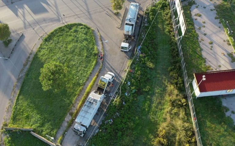 Acerra, ditta NU “sgamata” dal drone degli ecologisti: sanzione della municipale