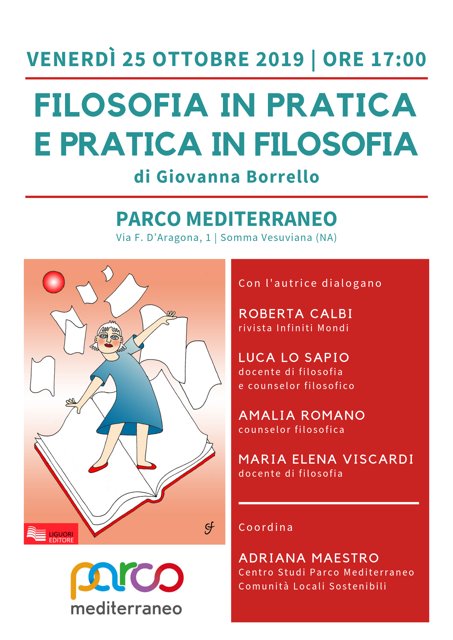Somma Vesuviana, presentazione del libro di Giovanna Borrello “Filosofia in pratica e pratica in filosofia”