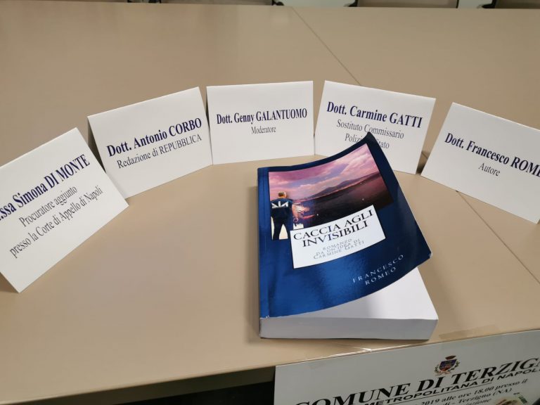 A Terzigno la presentazione del libro “Caccia agli invisibili”