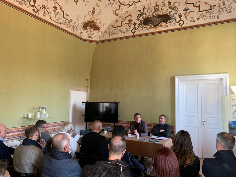 Verso il marchio del Parco Nazionale del Vesuvio: i primi incontri presso la sede dell’Ente Parco
