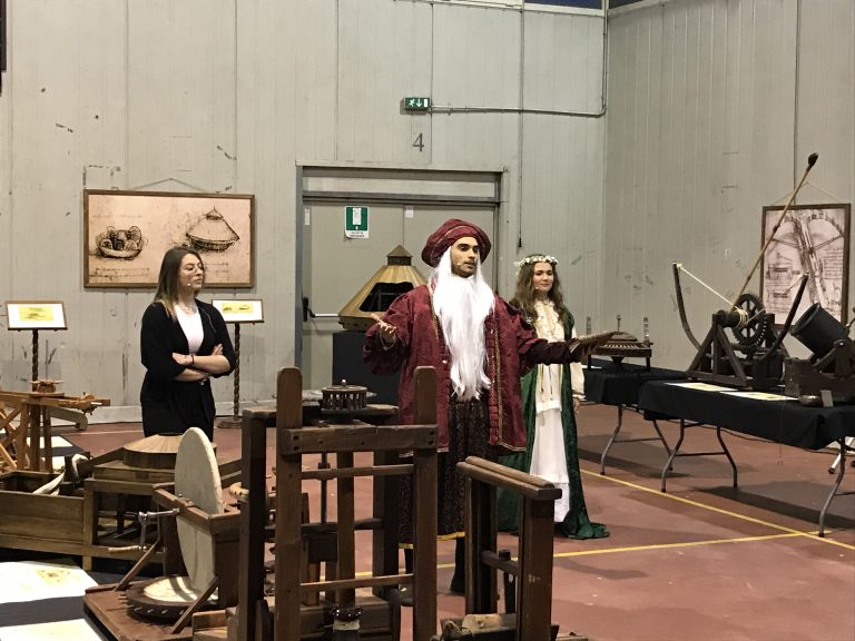 Somma Vesuviana, il Torricelli inaugura la mostra “Il Genio di Leonardo” (foto gallery)