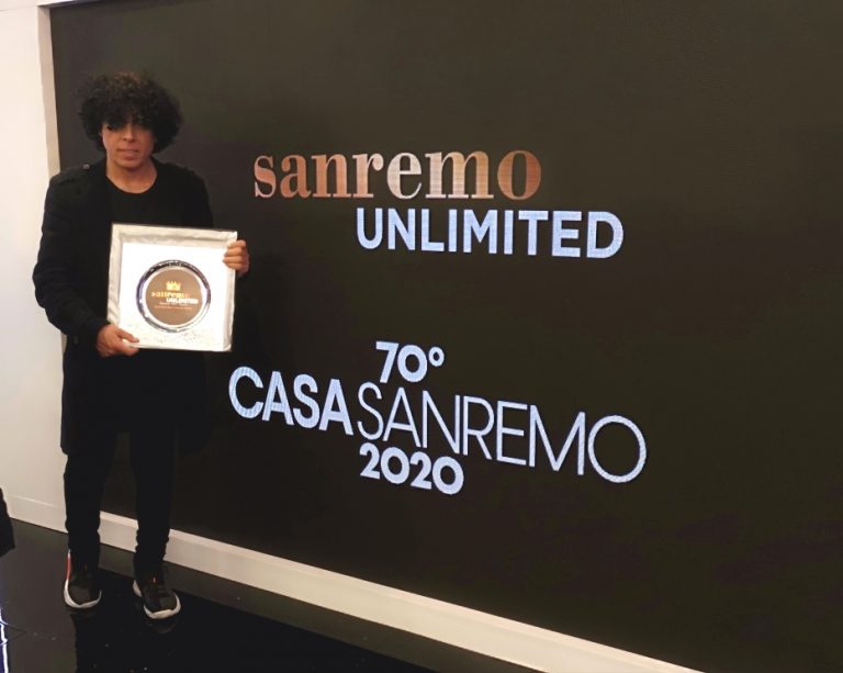 Blandizzi a Casa Sanremo vince il prestigioso premio Voice Awards