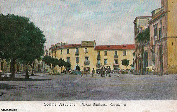 Somma Vesuviana e la piazza centrale: l’intitolazione alla duchessa Ravaschieri