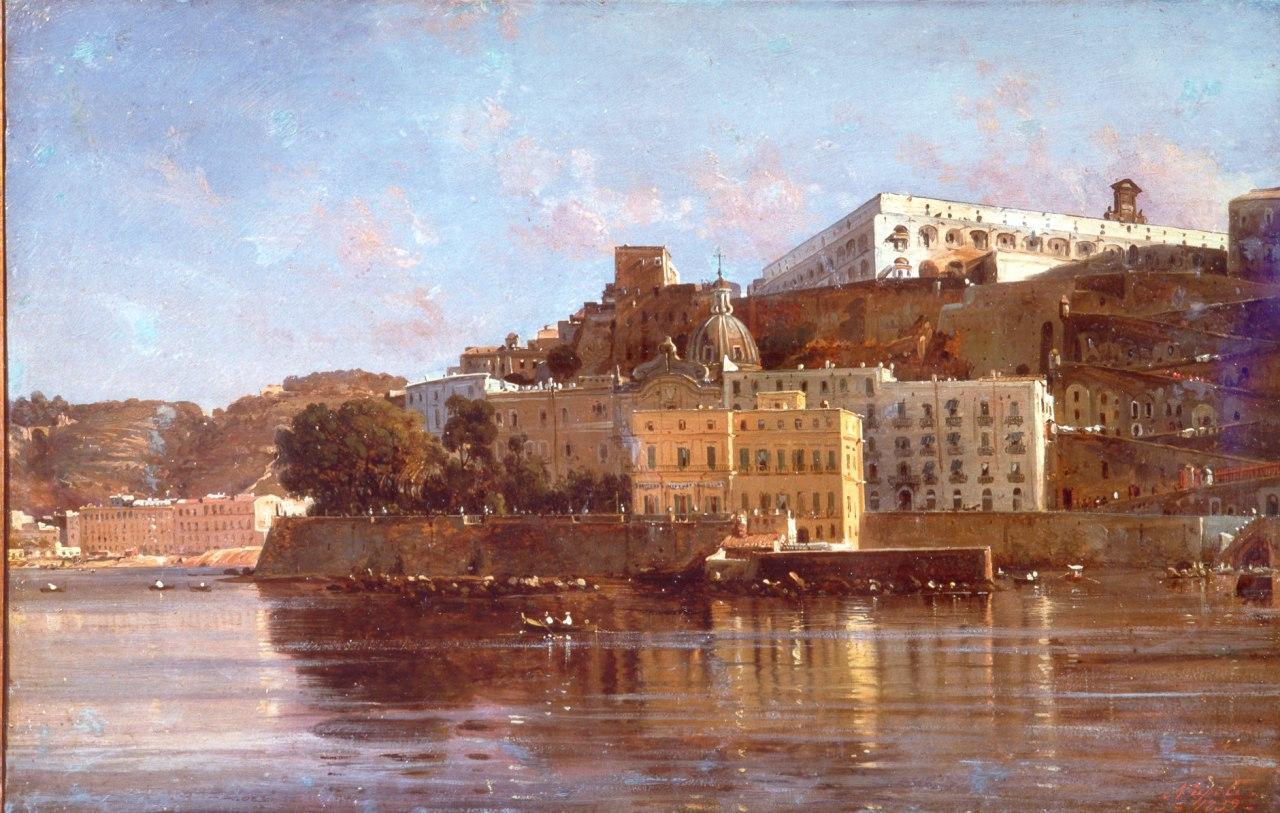 Teodoro Duclere - Il Chiatamone - Museo Correale di Terranova Sorrento