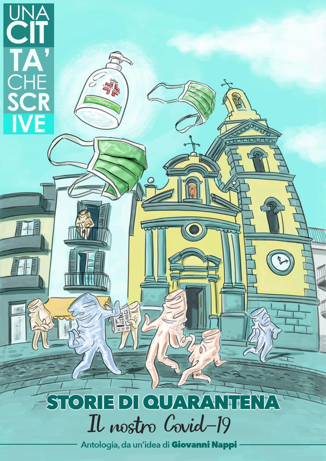 copertina del libro storie di covid a casalnuovo copertina del libro storie di covid a casalnuovo