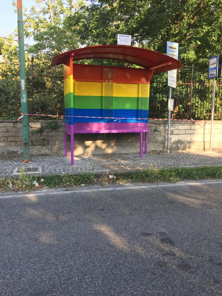 Pride 2020, Casamarciano “si tinge” dei colori dell’arcobaleno