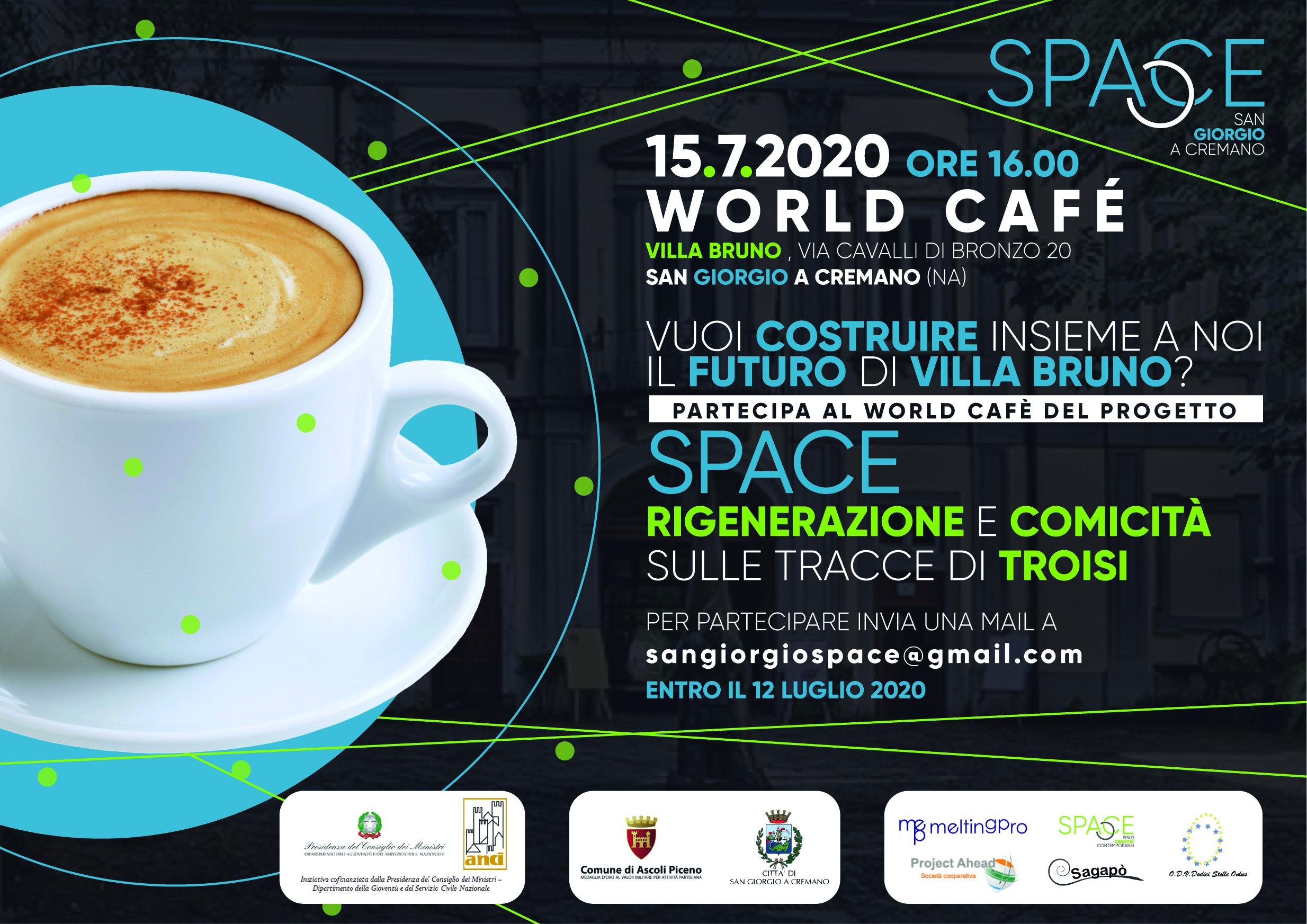 San Giorgio a Cremano: SPACE, rigenerazione e comicità sulle tracce di  Troisi - Il Mediano