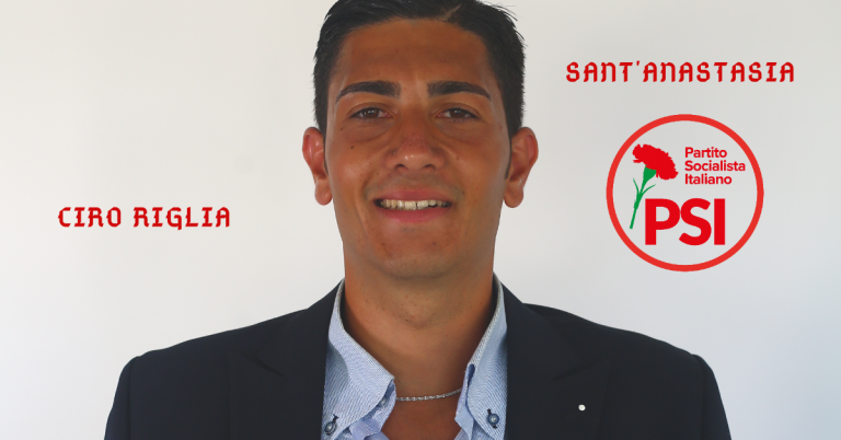 Sant’Anastasia: la lettera di Ciro Riglia, candidato a sostegno di Vincenzo Iervolino