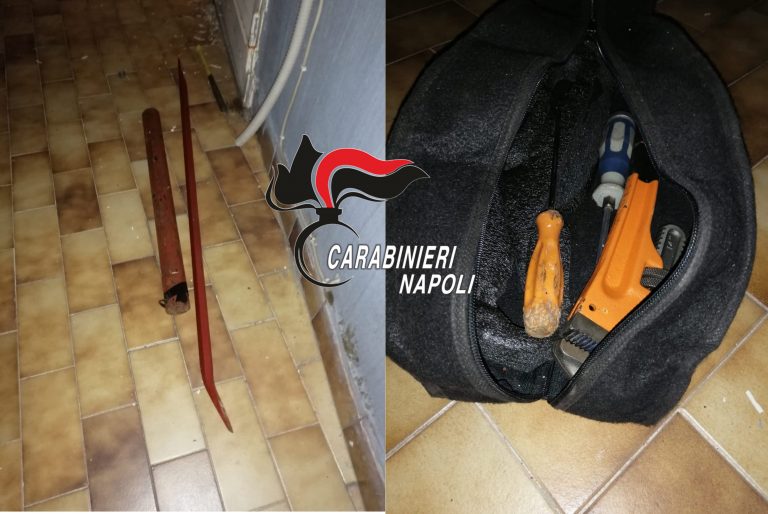 Casoria, sorpresi a rubare in casa: due persone arrestate dai Carabinieri
