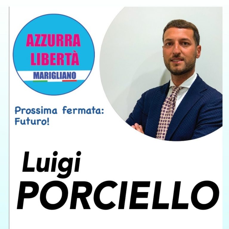 Marigliano, l’impegno del candidato Luigi Porciello a sostegno di Peppe Jossa