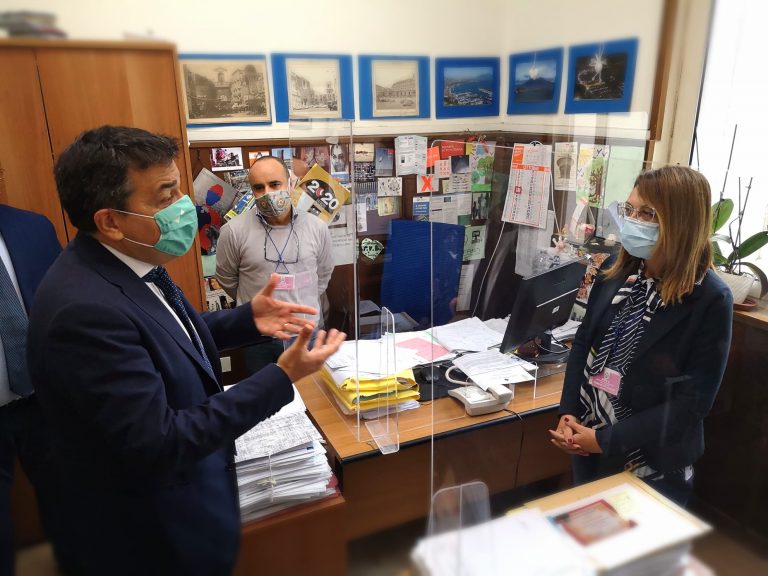 Ieri la visita di Del Mastro al Comune di Pomigliano: “Situazione non rosea”