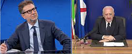 Emergenza sanitaria, De Luca: “Ho il terrore dell’arrivo di persone che portano il contagio da altre regioni”