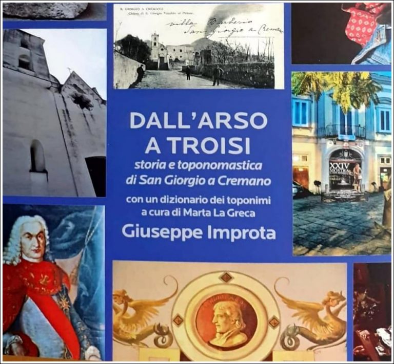 Il nuovo libro di Giuseppe Improta sulla storia e la toponomastica di San Giorgio a Cremano