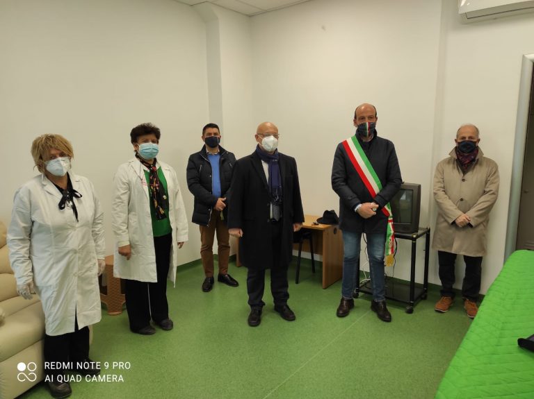 Striano, inaugurati i nuovi locali della guardia medica