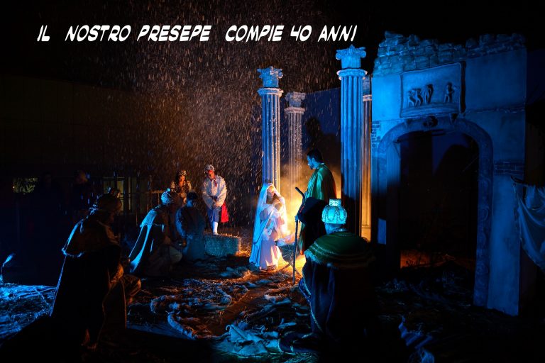 Sant’Anastasia, compie 40 anni il Presepe Vivente dei Giocondi e domani (3 dicembre) va in diretta social
