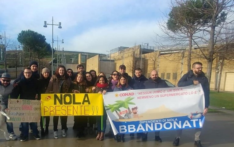 Chiusura ex Auchan di Nola: Mensorio convoca tutti alla Regione