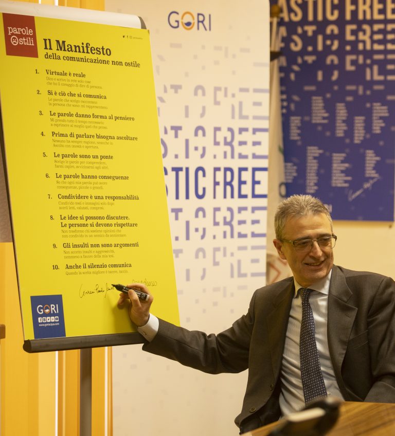 La Gori sottoscrive il “Manifesto della Comunicazione Non Ostile”