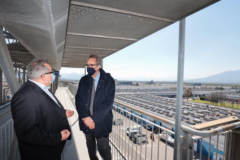 Nola,  il Prefetto di Napoli Marco Valentini per la prima volta in visita al CIS