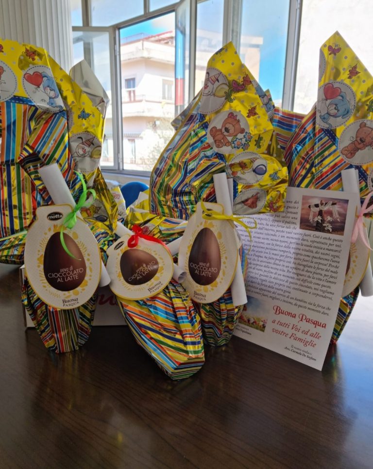 Casamarciano, l’iniziativa del Comune: uova di Pasqua per i bambini tra i tre e i dieci anni