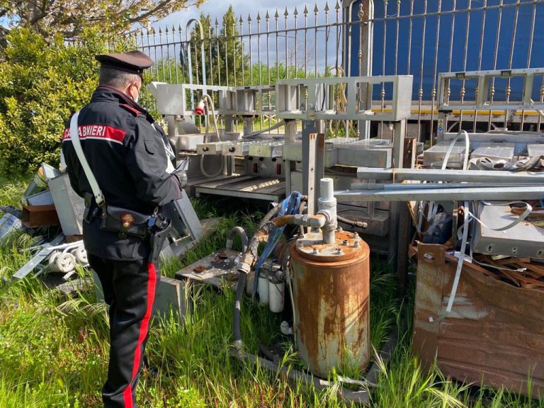 Scisciano, smaltimento illecito di rifiuti, denunciate due persone
