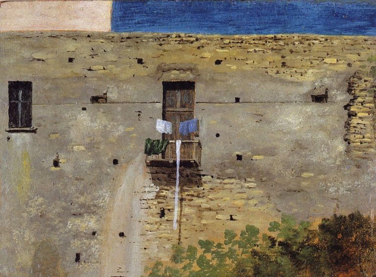 Thomas Jones, il pittore  che ritrasse nei suoi quadri non il mare, ma i muri di Napoli